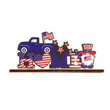 4 juli tafeldecoraties Patriottische middenstukken-HOMEcar-vlag