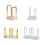 Elegant Acrylic Cup Dispenser Stand-Gold Single Cup Position 2