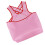 Sturdy Apron with Pockets Foldable Clothes Drying-pink style 1