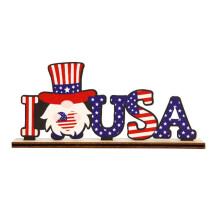 4th of Julys Decorations Patriotic Centerpieces-I love USA