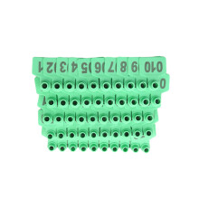 Sheep Goat Pig Cattle Beef Cow Ear Card with Number Printed-K