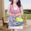 Practical Laundry Smock Functional Cloth Laundry-pink style 5