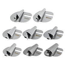 8x jeu de pieds d'ourlet roulé à coudre 3mm-10mm de large ourlet