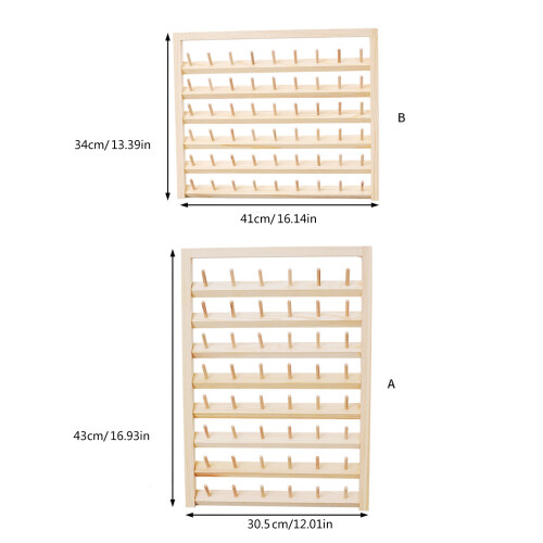 48/54 Spools Thread Organiser Thread Spools Holder-54 axes 1