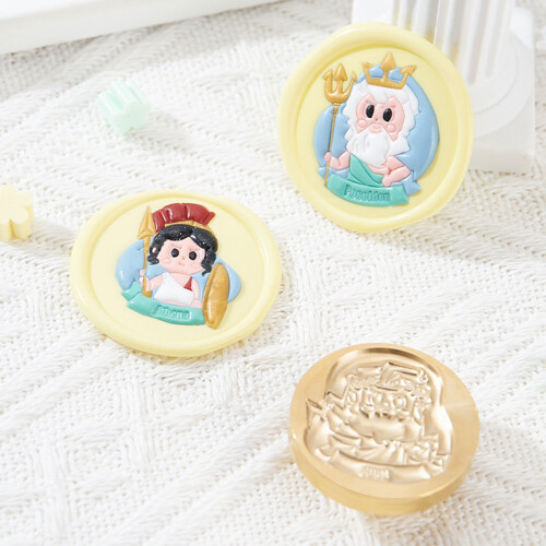 Greek Theme Wax Stamp Head Replacement for Wedding Invitation-B 2