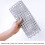 Tapis de bain épissable, 1/5/10 pièces, tapis de sol de-Blanc 5 7
