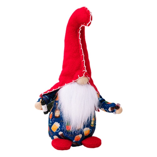 Independence Day Gnome Tomtes Dwarfs for Tiered Tray-Red Hat