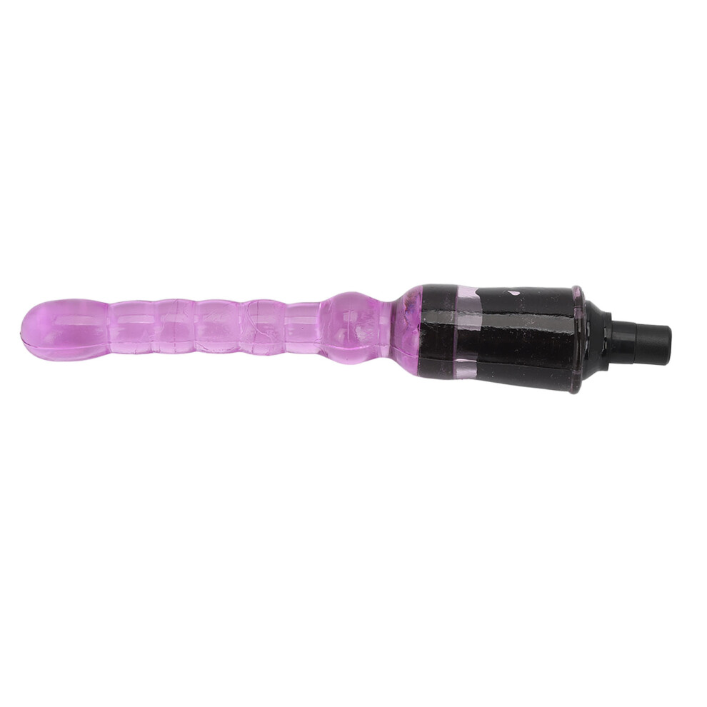 Deep Tissue Massager Silicone Head 0.47-0.51in Purple for Back & Waist