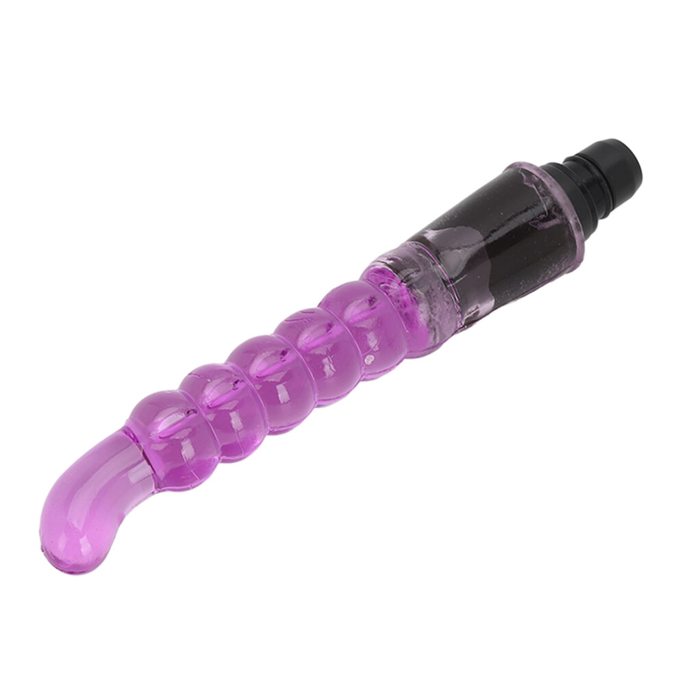 Purple Muscle Massager Replacement Head Soft Silicone 0.71-0.75In