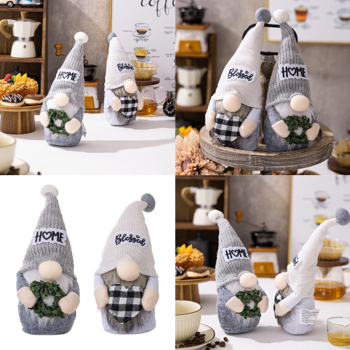 Boerderijen Kabouter Faceles Pop Tomte Pluche-omarm liefde 2