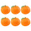 6Pcs Artificial Fruit Photography Props for Party-orange 1