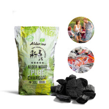 Alderline Lumpwood Charcoal BBQ - Smokeless & Flavor-Enhancing, Quick-Light, Sustainable, Grills & Cooking Styles - 5-20cm Pieces 30L Bag (Pack of 3)