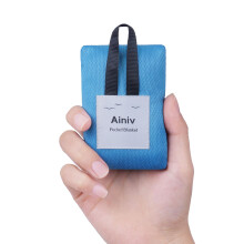Ainiv Picnic Blanket, Mini Pocket Beach Mat 70 x 110 cm (1-2 People) Foldable, Lightweight Waterproof Sand Free, with Hand Strap, Foldable Thin Groun