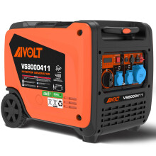 AIVOLT 6000W Petrol Inverter Generator 4 Stroke Portable Generator for Camping, Construction, Jobsites - Pure Sine Wave, Ultra Quiet, Electric Key-32