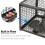 Anyhall 2-Pack Humane Live Mouse Rat Traps for Indoors and Outdoors (Black) 2