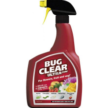 Bug Clear Ultra Spray Bottle, For Flowers, Fruit & Veg, Kills Bugs & Prevents further attacks