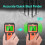 8-in-1 Stud Finder Wall Scanner with LCD Display & 5