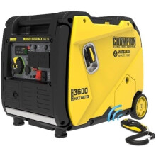 Champion Power Equipment 3600 Watt Petrol Digital Hybrid Inverter - 224cc Engine, 14 hour run time, Ultra-quiet and light, Clean Power hybrid generat