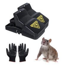 BATUUTAH XXL 21 cm Rat Traps – 2 Pack Extra-Large Heavy Duty Snap Traps, Reusable with Strong Mechanism for Indoor & Outdoor Rodent Control