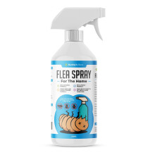 Buddy's Best Flea Spray for Home | Helps Manage Fleas, Dust Mites & Bed Bugs | Use on Carpets, Pet Beds & Home Furniture | Natural Formula with Essen