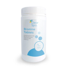 ClearSpa Bromine Tablets 1kg - Slow release, Suitable for Hot Tub, Spa and Swimming Pool Water Treatment