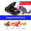 BOMPOW Mouse Traps Reusable Snap Mice Traps That Work Rodent Killer Easy to Bait, 4 Pack 5