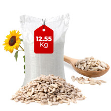 12.55kg Sunflower Hearts wild Bird Food – High Energy Bird Seed, Premium Sunflower Seeds & Food for Wild Birds