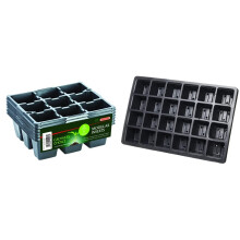 Bosmere N228 Modular Inserts & N256 Garden Care Seed Tray Inserts, 24 Cells, Pack of 5