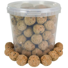 BusyBeaks Suet Fat Balls | Premium Garden Wild Bird Food | Enhanced Year-Round Formula | Naturally Blended High in Energy & Protein-Rich Feed | Full