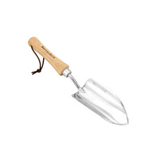Berry&Bird Stainless Steel Garden Trowel, Small Hand Trowel With Ergonomic Wooden Non-Slip Handle for Planting Transplanting Weeding Digging and Smoo
