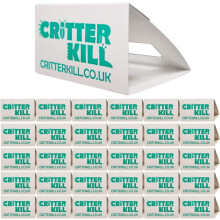 CritterKill Spider Trap 30 Pack - Spiders And Crawling Insect Killer Traps - Child And Pet Safe - Eco Friendly