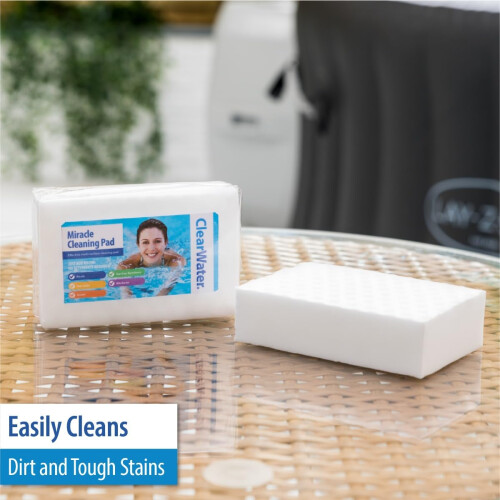 ClearWater Clearwater Miracle Pad Pool and Spa Cleaning Sponge - White (18 Pack) 2