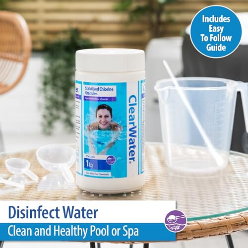 ClearWater Clearwater 1kg Chlorine Granules 1