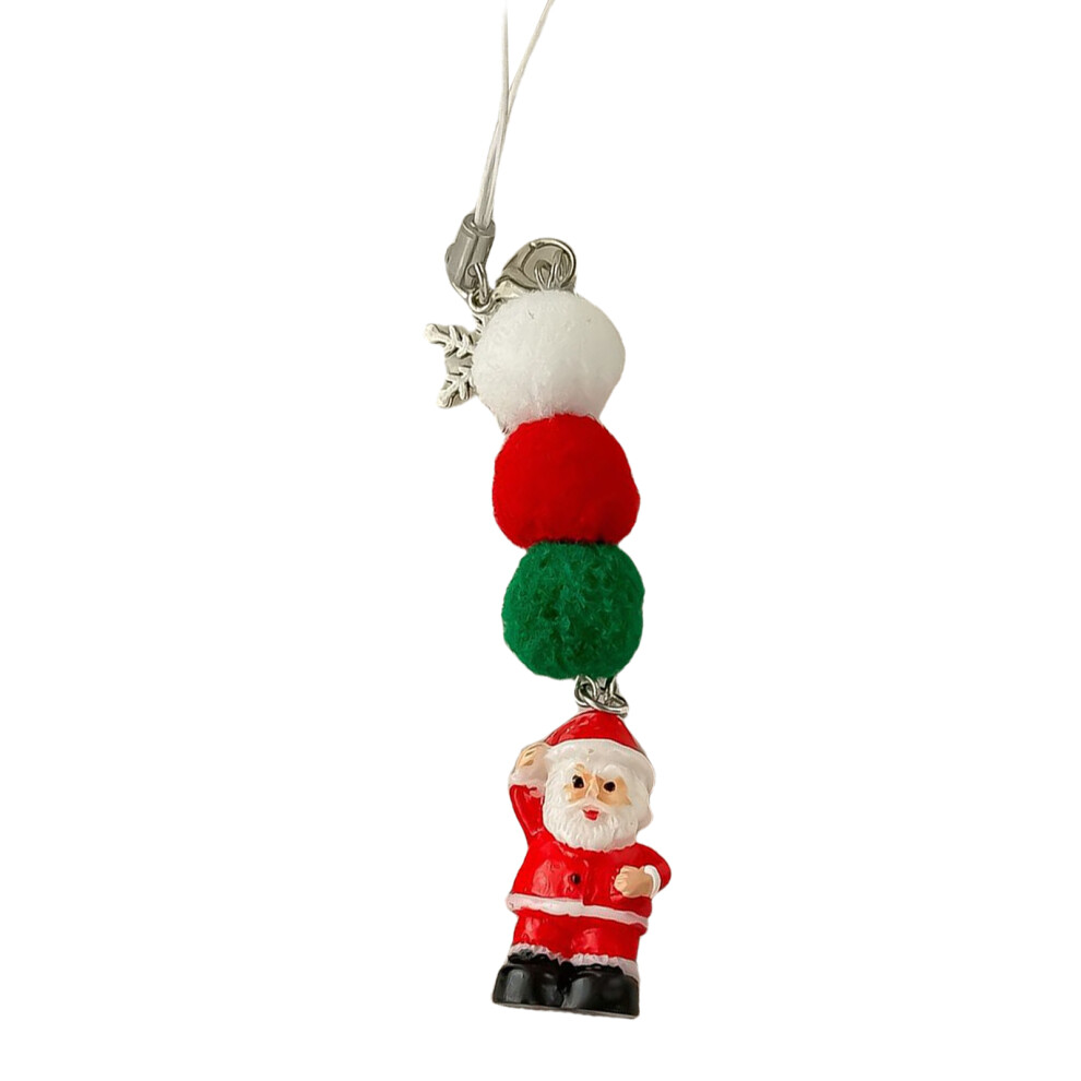 Christmas Accessory Festival Mobile-Santa Claus Lanyard 7732000735189