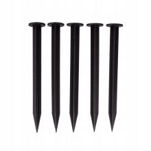Garden/lawn/path edging,10m length WITH PEGS in GRAPHITE GRAY,ideal for curves and circles! (pack of spare pegs x 40)
