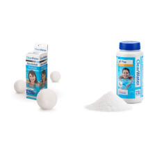 Clearwater Absorbaball, Absorbant Pool and Hot Tub Scum Balls, 3 Pack Floating Sponge Balls, Oil and Dirt Control & CH0005 PH Plus Increaser for Swim