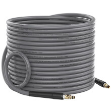 DANCINGBOAR 15M Pressure Washer Replacement Hose for Karcher K2 K3 K4 K5 K6 K7, Super Flexible Jet Wash Extension Hose Pipe with Click Type Quick Con