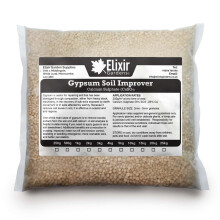 Elixir Gardens Gypsum | Calcium Sulphate Clay Breaker Agricultural Grade Natural Soil Improver | Homogenous Granule Wind Resistant | Various Sizes 25