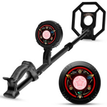 DR.ÖTEK Metal Detector for Kids, Junior Metal Detector with Exclusive DISC/Pinpoint Mode, Touch Screen, 71-94 cm Adjustable Stem, Waterproof Coil, LE