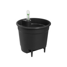 elho Self-watering Insert 36 - Accessory for Indoor Plant Pots - 100% Recycled Plastic - Ø 36.0 x H 34.5 cm - Black/Living Black