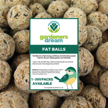 GardenersDream Suet Fat Balls | Premium Garden Wild Bird Food | Enhanced Year-Round Formula | Naturally Blended, High in Energy & Protein-Rich Feed |