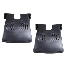 Easy Shopping 2 X Drain Cover for Outdoor Gutter Plastic Drain Tidy External Drain Cover - Prevents Drains Blockage from Leaves and Rubbish with Dow