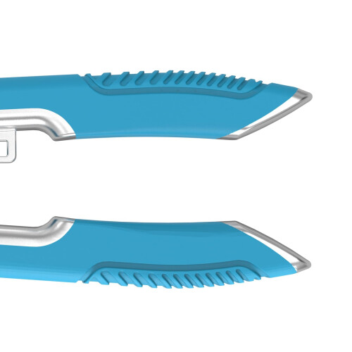 FLORA GUARD Micro-Tip Pruning Snip, 6.5 Inch Secateurs with Soft-Touch Handle, Pruning Shears, Stainless Steel (Blue) 2