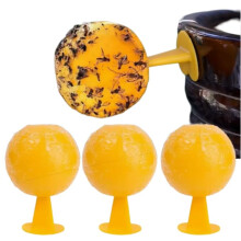 3 Pack Fly Sticky Traps Indoor - Fruit Fly Catcher & Plant Fly Stickers - Fly Traps Indoor for Home Use - Sticky Fly Trap for Indoor Plants - Insect