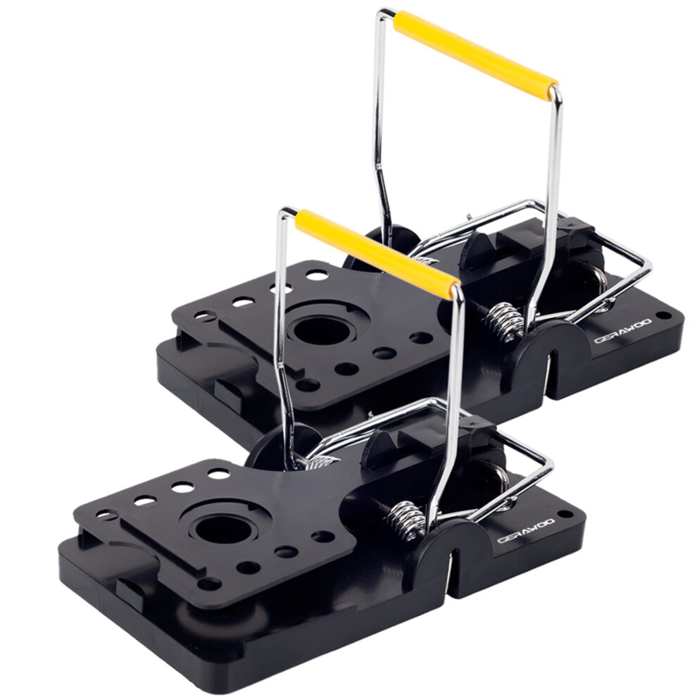 Extra Large Rat Traps That Kill Instantly, Super Heavy Duty Humane Mouse Traps For Indoors And Outdoors, Squirrel Trap With High Capture Rate Safe Fo 12657506