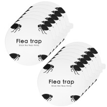 Flintronic Flea Killer Sticky, Non-Toxic Flea Trap Refill, Sticker Mosquito Trap, Replacement Pads for Flea, Indoor Insect Flea Trap Sticky Discs, Wo