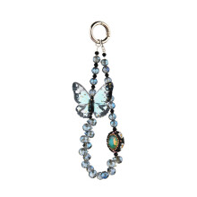 Moderne vlinder mobiele ketting Verfijnde-Blauw