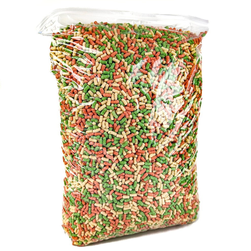 Herons Pond Sticks Mix Ultralight (10L Refill Bag) - Koi & Goldfish Food - Excellent Value - Complete Feed For All Pond Fish - Premium, Variety Pond