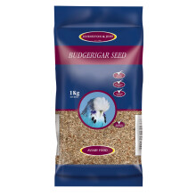 Johnston & Jeff 1kg Expert Budgerigar Seed Mixed Budgie Aviary Bird Seed