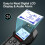 HANMATEK Stud Finder SF2 Wall Scanner 4 in 1 Electronic Stud Sensor with Depth Tracker, Unit Change, for Wood, Metal, Cables, Circuits Detect in Wall 6